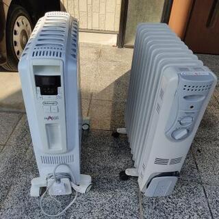 ２台まとめて★デロンギ/テクノスオイルヒーター