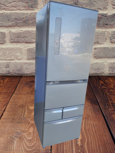 東芝 VEGETA 426L 5ドア冷蔵庫 2014年製 GR-433GS NU ( 1115k)