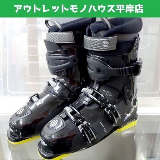 29.5cm アルピナ X3 スキーブーツ 295  ブラック×イエロー　大きめサイズ alpina 靴   ☆ PayPay(ペイペイ)決済可能 ☆ 札幌市 豊平区 平岸 アウトレットモノハウス