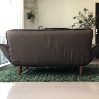 ｛商談中｝2人掛けソファ　ソファベッド　目黒区の画像