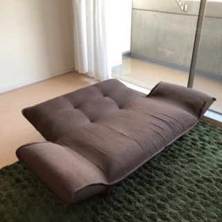 ｛商談中｝2人掛けソファ　ソファベッド　目黒区の画像