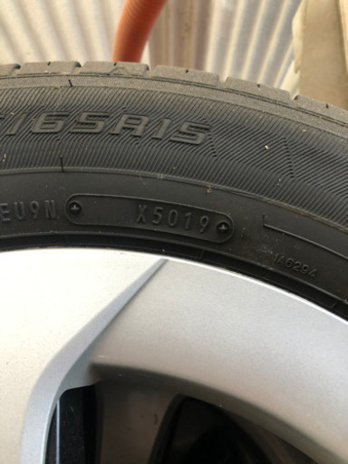 30 プリウス　タイヤ　ホイール　純正　19年製造　バリ山