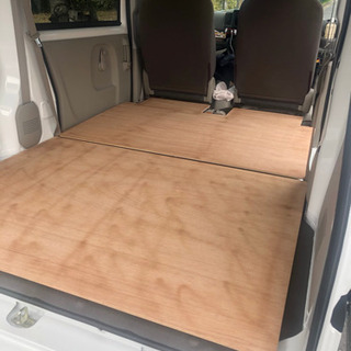感動の効率化！軽バン車の荷台をフラット加工します。の画像