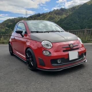 【値下げ】アバルト500c　カーボンパーツ沢山付いてます！の画像