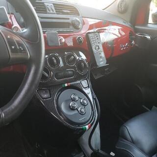 【値下げ】アバルト500c　カーボンパーツ沢山付いてます！の画像