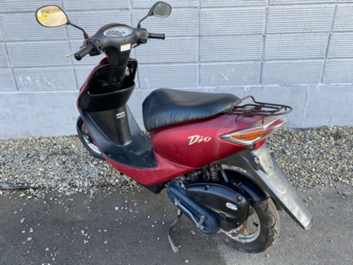 ☆ディオ低燃費4スト☆バッテリー・シートなど新品！キャブオーバーホールで快調^_^50cc原付スクーター☆