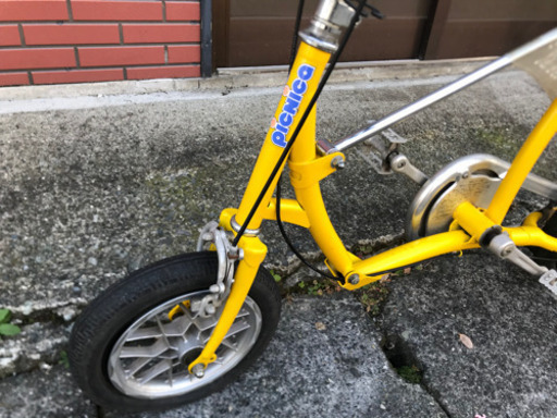 BRIDGESTONE ブリジストン ワンタッチピクニカ picnica 12インチ 折りたたみ自転車 美品 ミニベロ