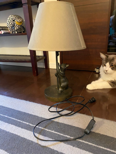 猫のランプ　ほぼ新品