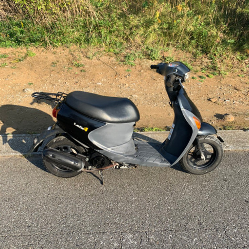 【実働】美車！スズキ・レッツ4黒！CA45A.比較的高年式！通勤通学に！そのまま乗れます！LET'S 4乗り出し価格！現状売買