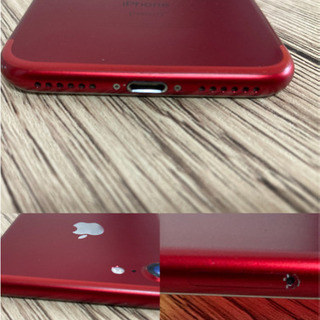 iPhone7 128GB レッドの画像