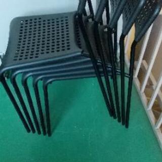 管理番号　１　イケヤ 　椅子　４脚　 中古　