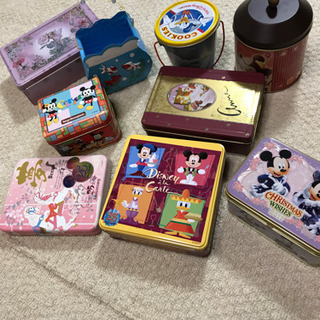 ディズニー他空き缶各種