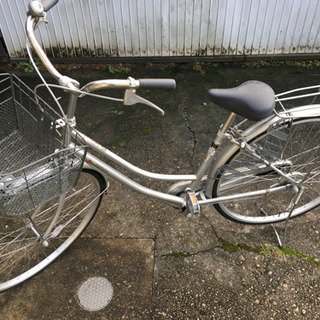 自転車　2台セット　カゴ付き