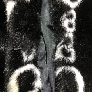 オーダーメイドフェイクファーコート 新品未使用 レディース XLの画像