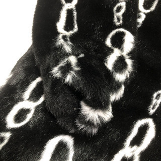 オーダーメイドフェイクファーコート 新品未使用 レディース XLの画像