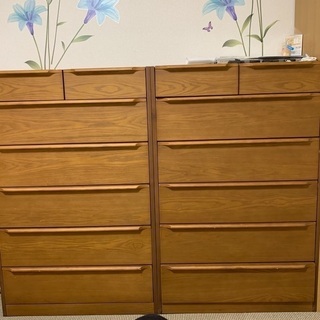 ☆木製タンス収納たっぷり☆の画像