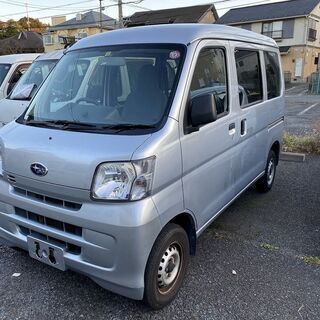 軽貨物登録代行OK！H26年ダイハツ製サンバーバン！検付可！ナビ...