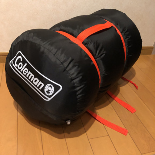 1019 展示品 Coleman シュラフ  グレー Wサイズ 2人用 W150×L235cm 封筒型 ツーパーソン