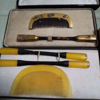日本髪用の櫛の画像