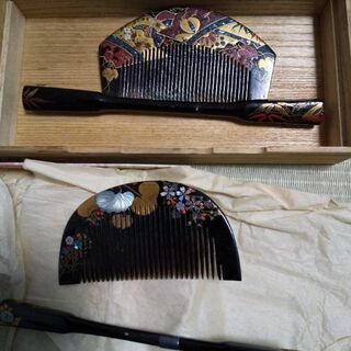 日本髪用の櫛の画像