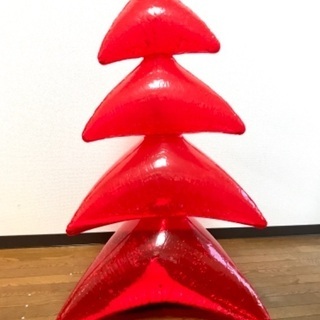 クリスマスツリー　赤