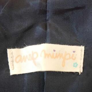 ワンボタン シンプルジャケット 紺 ネイビー ANAP minpiの画像