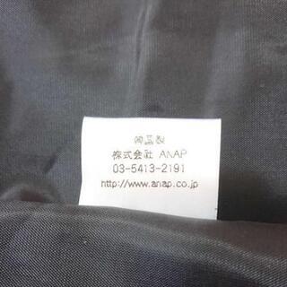 ワンボタン シンプルジャケット 紺 ネイビー ANAP minpiの画像