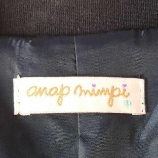 プレッピー テーラードジャケット 紺 ネイビー ANAP minpiの画像