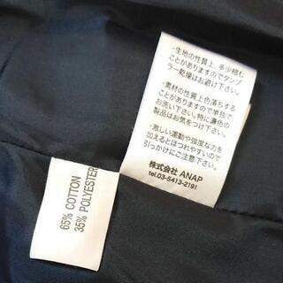 プレッピー テーラードジャケット 紺 ネイビー ANAP minpiの画像