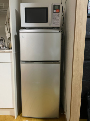 冷蔵庫、電子レンジ