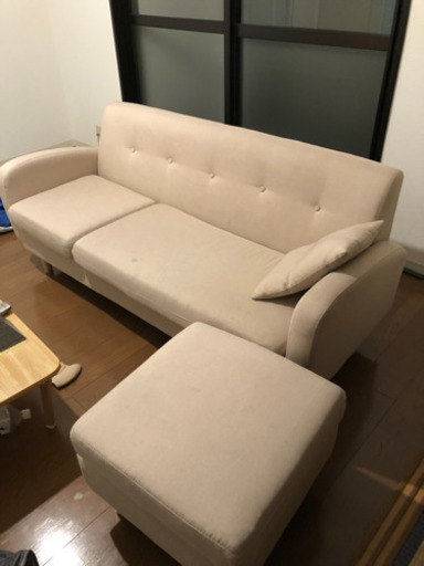 ソファ　　お話中