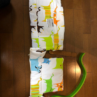 STOKKE ストッケ　ベビーチェア　トラップトリップ　クッション、取説付きの画像