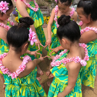 日進市　こどもフラダンス　ケイキクラスの画像