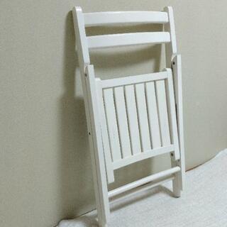 【追記：お受渡しが決まりました】折り畳み椅子の画像