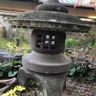 「お譲り先決まりました」石灯籠　　　の画像