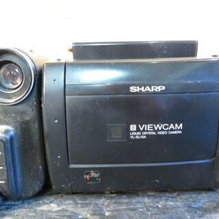 ●差し上げます　ジャンク ACアダプター給電不能　ダビングに！【動作確認済み】SHARP/シャープ　液晶ビューカム　Model：:VL-EL10A　ダビング動作確認済の画像