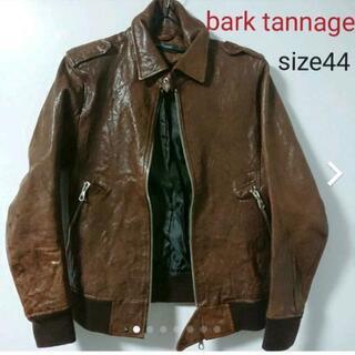 bark tannage レザージャケット
