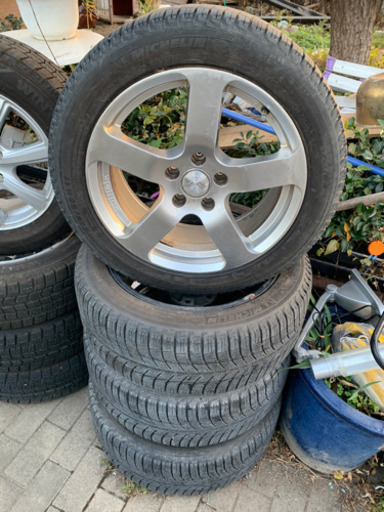 アウディTT アルミホイールPCD112スタッドレスタイヤ