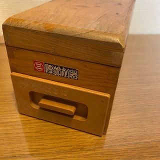 鰹節削り器 古道具 メンテナンス済み 中古 引き出し部分洗浄可