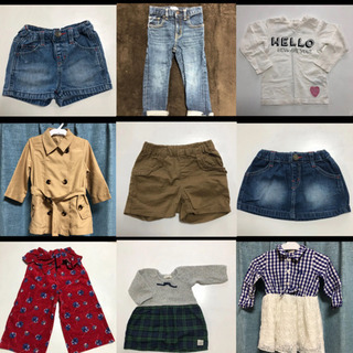ベビー服90 BREEZEなど　11点