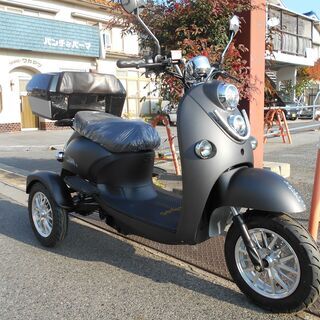 電気バイク販売開始‼3台限定販売！オシャレで可愛く安全速度♪お買い物用には大変便利です‼（シニアカーに満足できない方には朗報です）の画像