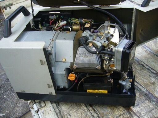 ヤンマー発電機セル付YSG１１００SS－E完全整備品高知県限定サイレント仕様６か月保証定価２２万円