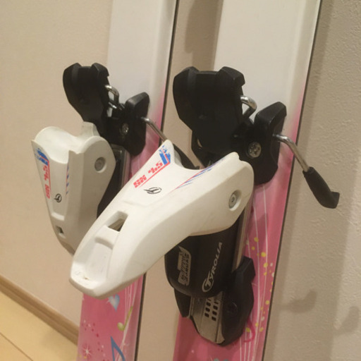 ジュニア（126）女子　スキー板3点セット