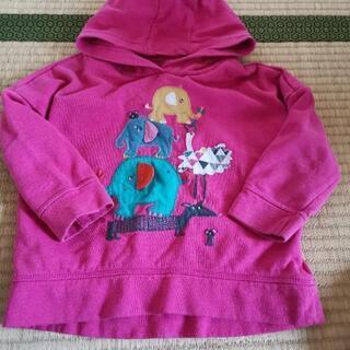 2-3歳サイズ ピンクパーカー