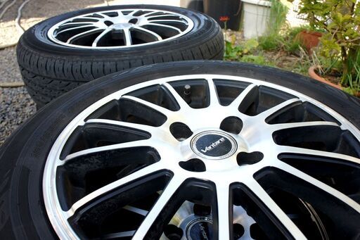 Vantareアルミホイール15インチ・エナセーブ EC203 185/60R15４本セット★ビッツ　デミオ　マーチ　スイフト プロボックス ADバン等