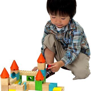 ★未使用★知育玩具 カラフルキャッスル 立体パズル おもちゃ  VOILA(ボイラ) 子ども 子供 こども (藤井聡太 キュボロ ビー玉 Cuboro)の画像