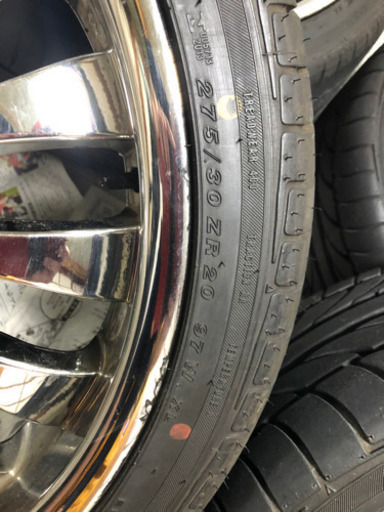 再投稿　20インチホイールタイヤセット　おまけあり