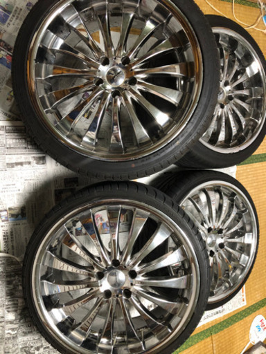 再投稿　20インチホイールタイヤセット　おまけあり