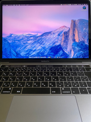 【受付終了】2018 MacBook pro 13インチ　タッチバー付き