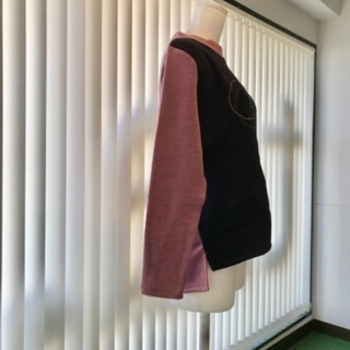 トップス　花柄　ピンクの画像